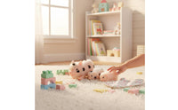 Pig Feeding Playset Pretend Play Pig Toy Set Themed Accessories Mini Piglet Figures