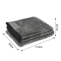 Microfibre Cloth and Microfiber Cloths, Double Sided Towel with Braided Pile Car Drying Towel, Super Absorbent for Car Washing and Cleaning