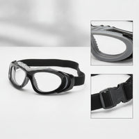 Sports Protection Goggles Impact-Resistant Sports Goggles Eyewear Encircling Cushioned for Athletes, Basketball, Football