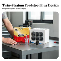 24 Pieces Permanent Solution Umbrella-Style Tire Plug Easy to Use Umbrella-Style Plug Tire Repair Kit Portable for Car Owners, Drivers