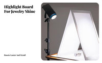 Foldable Light Softener Lightweight Foldable Light Softener Board Quick Setup Foldable Photo Reflector for Product Photographers
