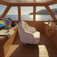 Pilot's Boat Seat Padded Steering Seat Firm Furniture for Anglers