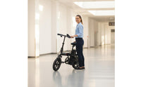 Folding Electric Cycle Lithium Battery Portable Electric Bike Commuter Electric Bicycle Ultra-Light Personal Transport Electric