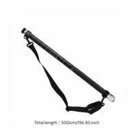 Telescopic Fishing Net Handle Metal Fittings Fishing Net Rod Easy Catch and Release Outdoor Gear