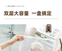 美术生工具箱手提式文具收纳盒画画素描笔整理箱大容量手帐整理盒