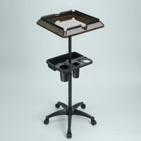 Salon Tool Cart with Trays Multi-Compartment Hair Trolley Easy to Clean Hairdresser Trolley for Hairdressers, Barbers