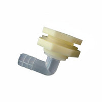 Reservoir Bulkhead Connector Leakproof Seal Barbed Adapter for Tubing
