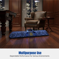Triangle Cue Case, 6-Slot Billiard Cue Bag, Genuine Leather, Camouflage Design, Compatible with 9sphere