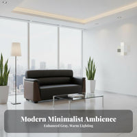 Modern Design Sofa and Coffee Table Set Long-Lasting Construction Office Furniture High Comfort Reception Seating Easy to Clean for Business Owners, Interior Designers, Clients