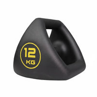 Triangle Kettlebell, Cast Iron, Coated, Large Ring Handle, Multifunctional Home Fitness Dumbbell