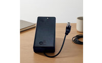 Electronic Wind Instrument Battery Double Protection Type-C Power Bank USB-C Battery Bank 6400 mAh Portable Charger Black