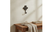 Easy to Install Crown Wall Hook Metal Decorative Wall Hook Space-Saving Hardware Vintage for Entryway, Bedroom