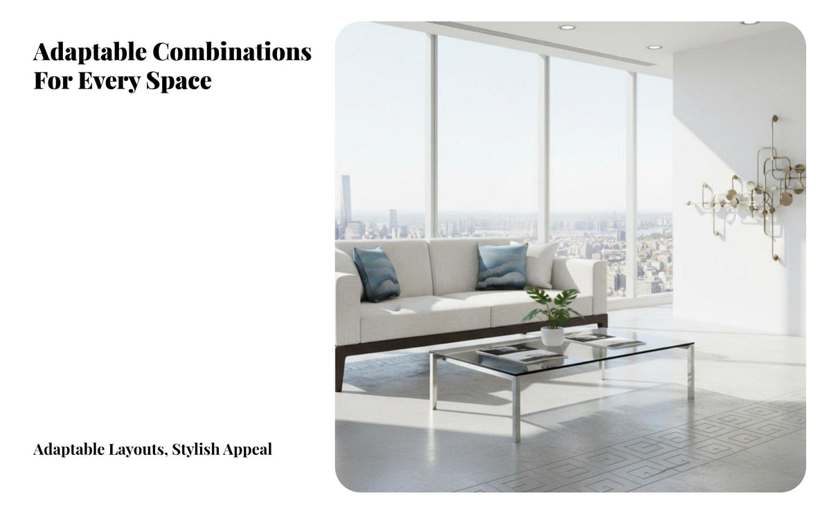 5 Pieces circular table with 4 Armchairs Modern Chinese Design Indoor Furniture Luxury design Lounge Set for Property Developers, Reception Area, Showroom