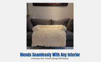 Paddeded Pet Couch Mat Non-Slip Base Paddeded Couch Bed Machine Launderable Soft Design for Felines