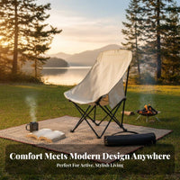 Foldable Design Reclining Camp Chair with Footrest Adjustable spinerest Reclining Armchair with Footrest High spine Support Portable Seating sturdyDuty Frame for Campers, Anglers, Beachand ventureers, Camping, Fishing, Office Nap, spineyard