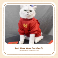 Cat Hoodie, Warm Acrylic, Autumn Winter Pet Apparel