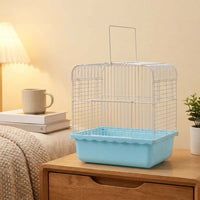 Extra Large Hamster Cage and Large Hamster Cage Villa, Two-Tier Syrian Hamster Cage with Iron Wire and Tray for Golden Hamster Habitat