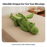 Long Mythical Creature Support Pillow Soft and Soft Long Mythical Creature Soft Pillow Dinosaur Soft Ie Cute Design PP Cotton