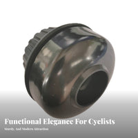 Loud Crisp Sound Rotary Metal Bike Bell Easy to Chime Rotary Cycle Bell Anti for Commuters, Kids, City Commuting, Leisure Riding