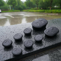 8 Pieces Waterproof Motorcycle Frame Hole Plug Dustproof Motorcycle Frame Plug Long-Lasting Vehicle Part Elastic for Street Riding, Repair