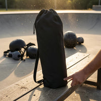 Universal Skateboard Backpack Thickened Waterproof Skateboard Bag Drawstring Backpack Adjustable Straps Sports Gear for Surfing