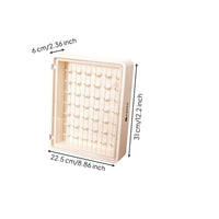 Transparent Door Wall-Mounted Piping Tip Container Vertical Slots Piping Tip Storage Box Dust-Protected