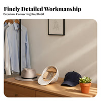 Metal Hardware Wooden Hat Stretcher Screw Style Adjustable Wooden Hat Shaper