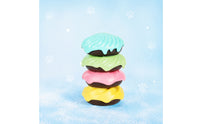 4 Pieces Doughnut Air Freshener Residue-Non-Sticky Pet Odor Neutralizer for Car