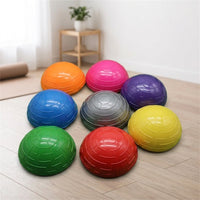 8-Piece Set Balance Pods, 16cm PVC Exercise Equipment for Balance Training, Coordination Training & Physiotherapy, Non-Slip with Studded Surface