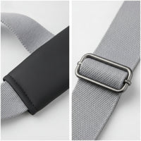 Secure Fitness Stretching Strap with Padded Center Heavy-Duty Adjustable Fitness Strap with Metal Buckle Flexible Loop Band Portable for Yogis, Athletes