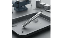 Hand Tap with Square Drive Straight Tap Heavy Duty Threading Tool for Machinists, Metalworking