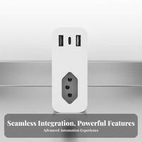 Brazilianazilian Azilian Smart Plug Energy Wirelessreless Fi Smart Socket Wirelessreless Th Universal Serial Bus Distant Control