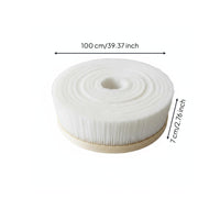 Dustproof Woodworking Machine Brush Seal Strong Adhesive Backing Dust Extraction Brush Strip Wear-Resistant Industrial Accessory Easy to Cut for Woodworkers, Factory Workers