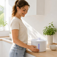 No Wet Mouth Pet Water Fountain Quiet Automatic Pet Fountain Easy to Clean for Cats, Dogs, Indoor