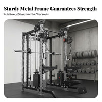 Multi-Functional Guided Machine Commercial Grade Guided Machine with Cable Versatile Pulley Station Comprehensive Comprehensive Training Station