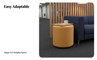 Curved Modular Sofa Irregular Shape Curved Sectional Seating Creative Design Commercial Furniture for Visitors, Adults, Waiting Room, Lobby, Apartment