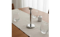 Stainless Steel Kitchen Roll Stand European Style Freestanding Paper Towel Holder for Living Room