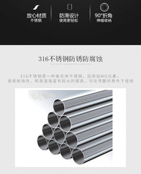 Marine Boarding Ladder, Telescopic, Sliding, Folding for Yacht Stern