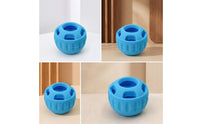 Dog Toy Ball Interactive Ball with Cutouts Textured Chewable for Dogs, Enrichment, Indoor Play