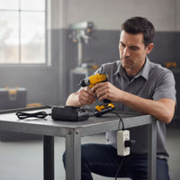 Replacement Cordless Tool Battery Charger Compact Charger with Cradle for DIYers, Technicians, Workshop, Garage
