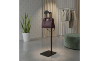 Handbag Display Stand Stainless Steel Handbag Display Rack Sturdy Construction Purse Holder Stand for Retailers, Boutique Owners, Commerce Show