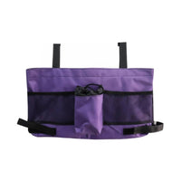 Insulated Walker Pouch Multiple Pockets Walker Storage Convenient Access Hanging Organizer for Shopping