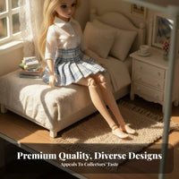 1/6 Scale Doll Skirt Easy to Wear Toy Accessory for Hobbyists