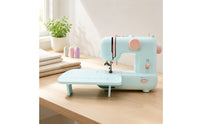 Built-in Work Area Automatic Threading Sewing Machine Foot Pedal Electric Sewing Machine Large Stitch Selector Portable Stitcher Compact