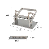 Leather Skiving Machine Stainless Steel Leather Thinning Tool Easy to Use