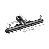 Heavy Duty Delivery Bag Rack Metal Scooter Front Rack Hook Pins Electric Bike Hanger Cylindrical Bar