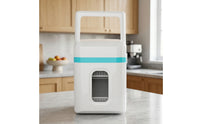 Cooling and Heating Mini Fridge Compact Mini Refrigerator Thermoelectric Tabletop Fridge Electric for Students, Professionals, Commuters, Bedroom