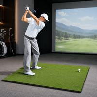golf hitting mat