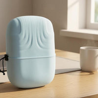 Compact Memory Foam Rest Pillow Rounded Rectangle Portable Rest Pillow for Office, School