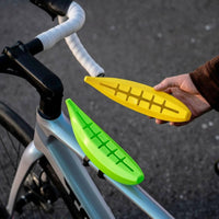 Novelty Design Banana Shaped Bike Bag Lightweight 3D Printed Cycle Case Long-Lasting Banana Shaped Bag Easy Reach for Cyclists, Mountain Biking, Commuting